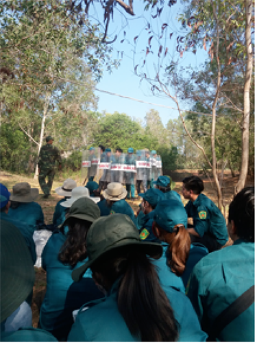 Huấn luyện tự vệ bộ binh năm 2019 khối cơ quan tỉnh